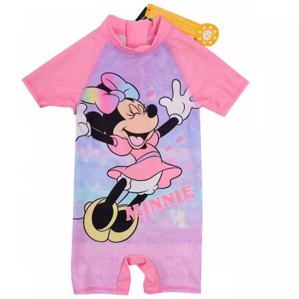 Swimsuit Minnie Mouse Disney Summer One-piece Swimsuit UV Protection 50