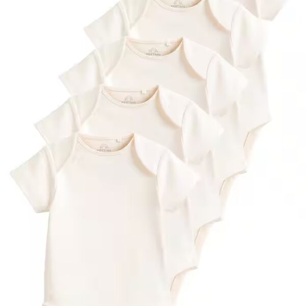 Short-sleeved bodysuits 5-piece