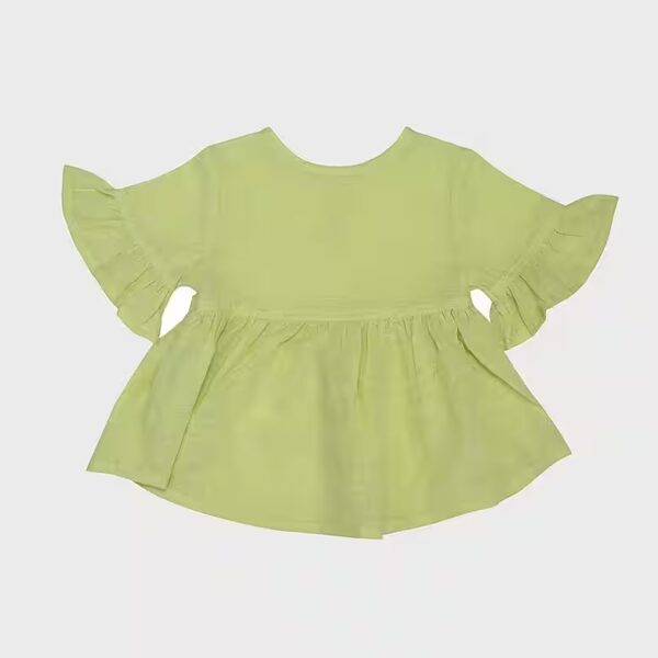 Short Sleeve Blouse Light Baby Summer Blouse, Hemp & Organic Cotton