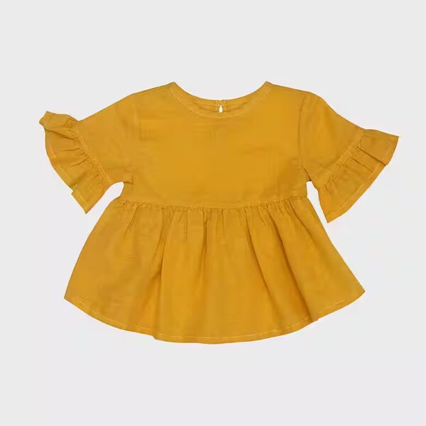 Short Sleeve Blouse Light Baby Summer Blouse, Hemp & Organic Cotton