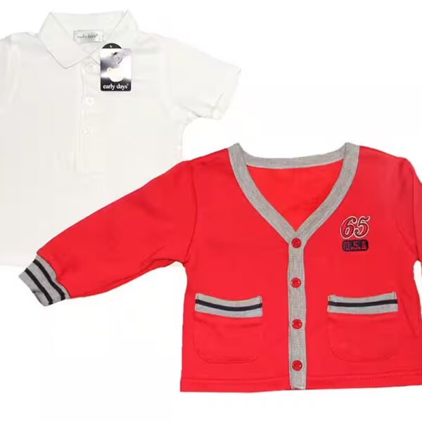 Shirt blouse POLO T-shirt and sweater EARLY DAYS 18-24 months