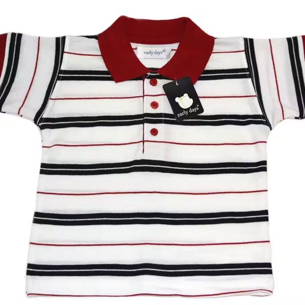 Shirt blouse Koszulka POLO w paski EARLY DAYS 6-12 months