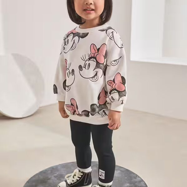 Top & Leggings Sweatshirts and Leggings, Disney Minnie Mouse