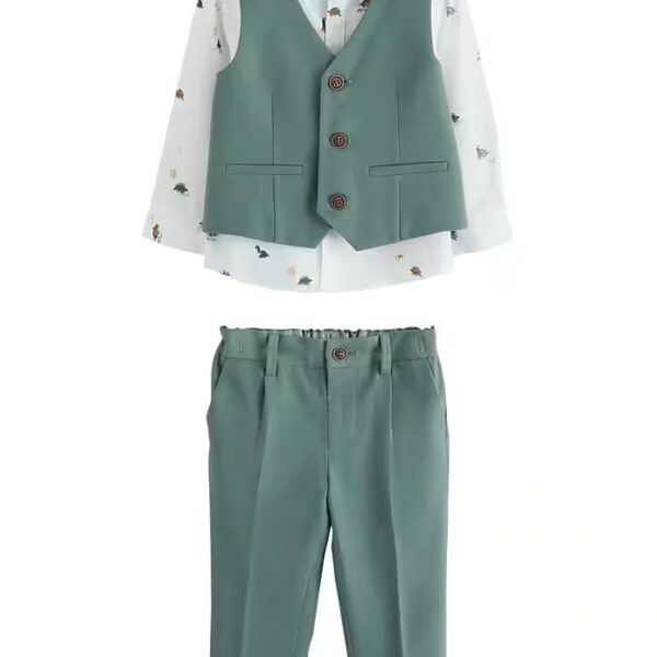 Vest, shirt & tie/tie Vest, shirt, trousers and bow tie in a set