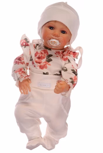 Bodysuit & Pants Baby Suit Long Sleeve Bodysuit Slip-On Pants Hat Set First Set