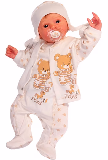 Romper, jacket & hat Baby suit Romper pants Camisole hat with stars