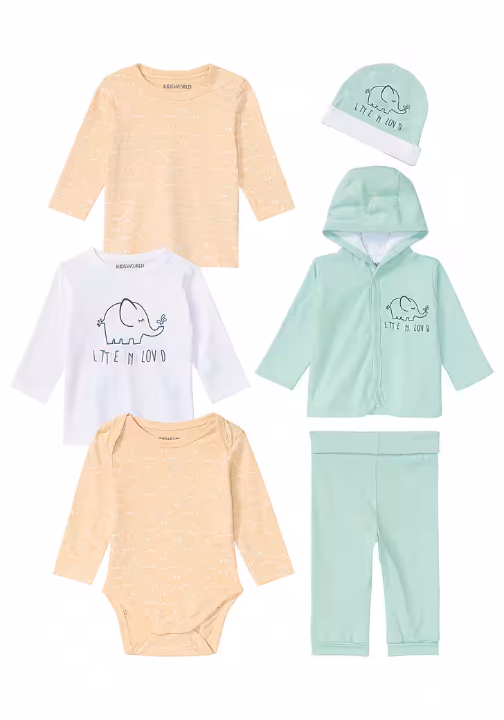 Starter Package, 6 Piece Baby Set - NEW COLLECTION