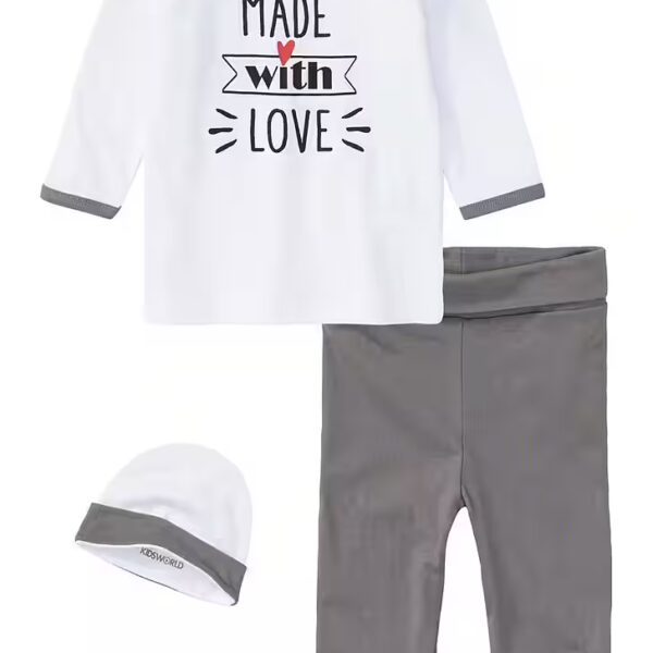 Romper, jacket & hat, 3-piece baby set - NEW COLLECTION