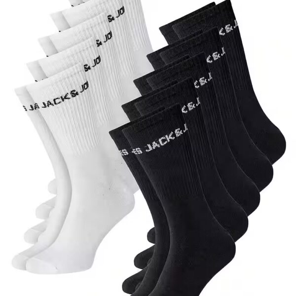 Basic tennis socks (10-pair) high sheep height