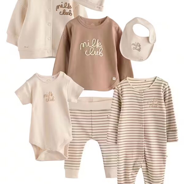 Newborn gift set baby gift set, 7 pieces