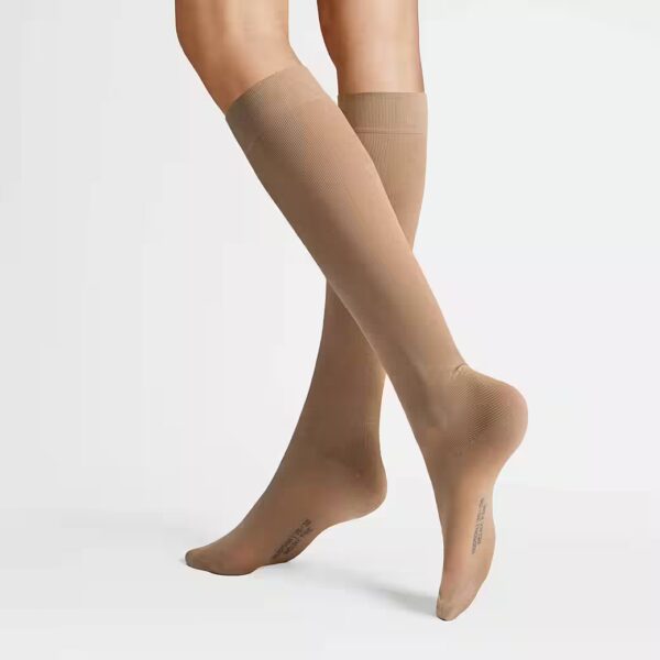 Knee socks Relax Fine (1 pair) knee socks with a particularly comfortable waistband