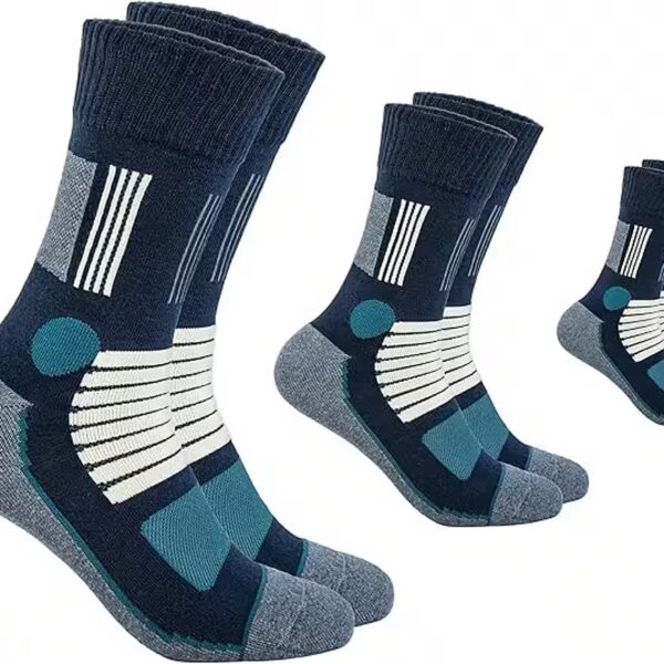 Wandering socks Aldington (3 pairs) ergonomic special zones, high wearing comfort, perfect companion