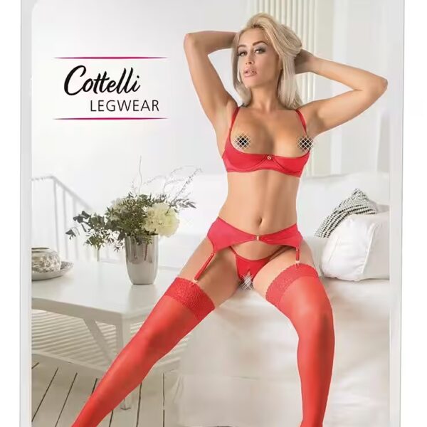 Suspender stockings Cottelli LEGWEAR - suspenders - stockings - (2,3,4,5)