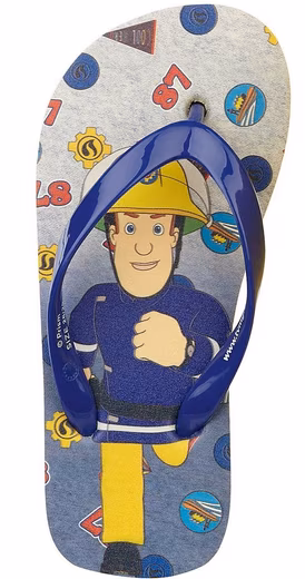 FIREMAN SAM Sandals Bathing Shoes Children's Shoes Beach, Swimming, Holiday, Size 24/25 26/27 28/29 30/31 Toe Separator - Image 2