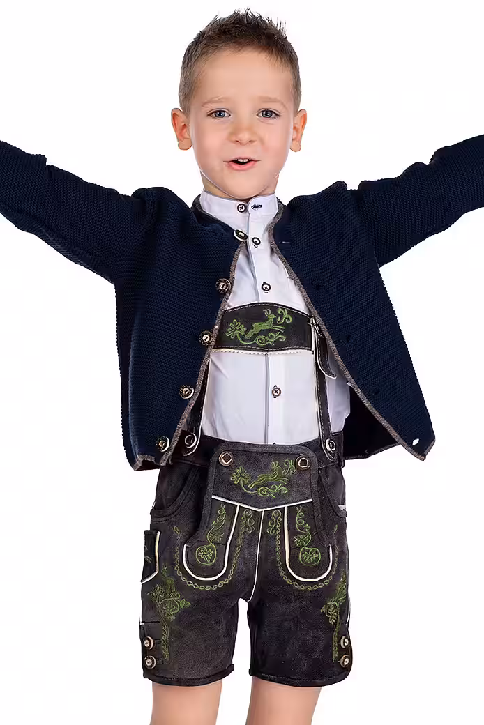 Traditional jacket traditional jacket for children - MATS - marine - Image 3