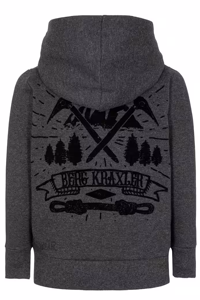 Traditional jacket hooded jacket children - ZACHARIAS KIDS - anthracite - Image 4