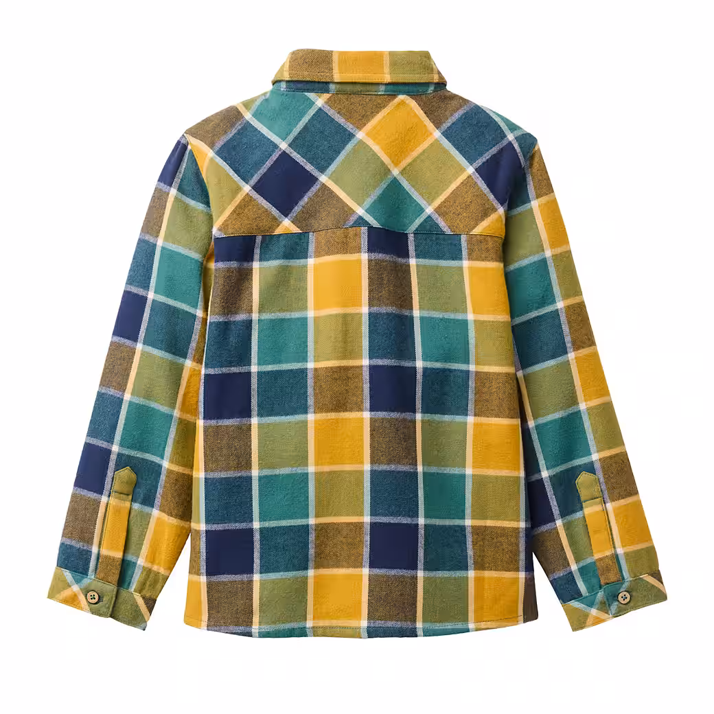 Flannel shirt, brightly checkered - Image 3