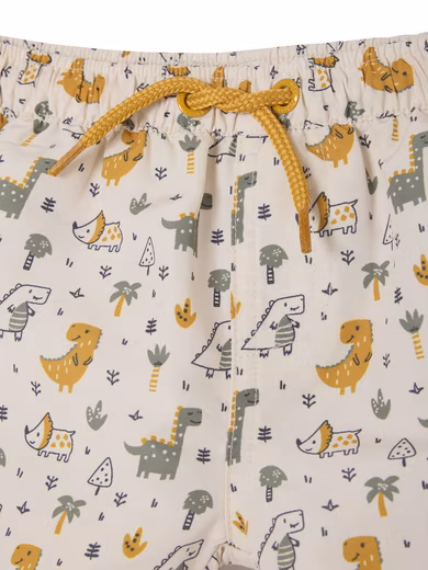 Swim trunks boys baby swim shorts with dinosaurs - Image 3