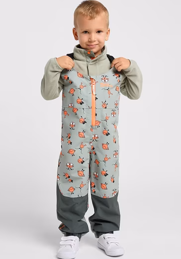 Rain dungarees SMILEYWORLD 2L AOP BIB K