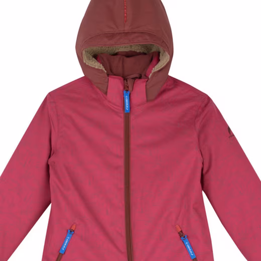 overall Finkid Turva Ice winter overall with reflective print Raspberry Snowsuit Snow overall Weather suit - Image 3