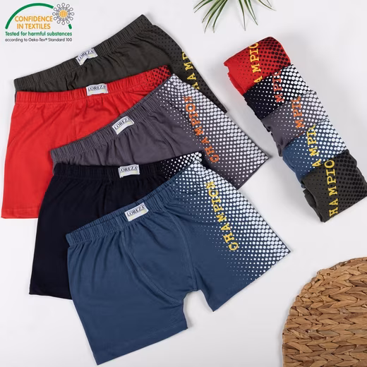 Boxer shorts set of 10 boys' boxer shorts - Champion - colorful Value pack, 10 pieces - Image 2