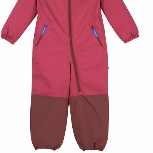 overall Finkid Turva Ice winter overall with reflective print Raspberry Snowsuit Snow overall Weather suit - Image 2