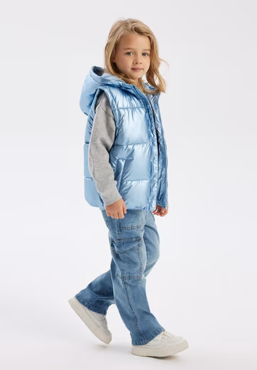 Functional vest Lined vest with hood (2y-14y)