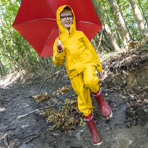 Rain and mud jacket JAKO-O mud jacket rain jacket children baby yellow