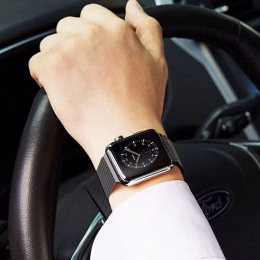 Smartwatch Bracelet for Apple Watch 1-10 / SE Ultra Metal Milanese Stainless Steel Replacement Band - Image 2