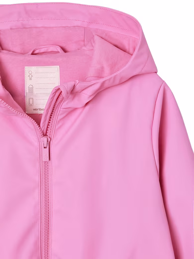Rain jacket girls rain jacket with hood