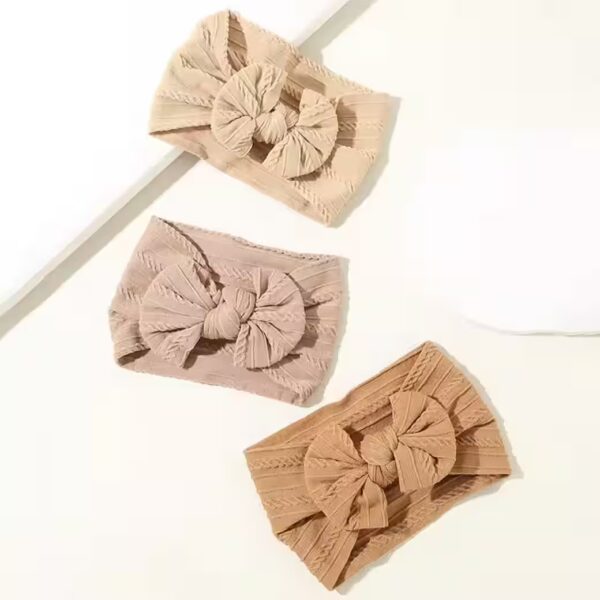 Headband 3 Pack Baby Turban Headband for Newborns