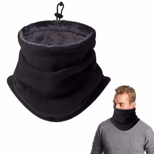 Multifunctional scarf winter neck warmer for men and women