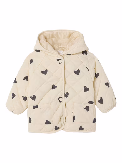 Parka Baby Quilted Jacket with Recycled Polyester