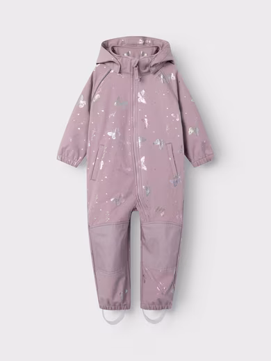 Softshell overall NMFALFA08 SOFTSHELL SUIT FOIL 1FO NOOS