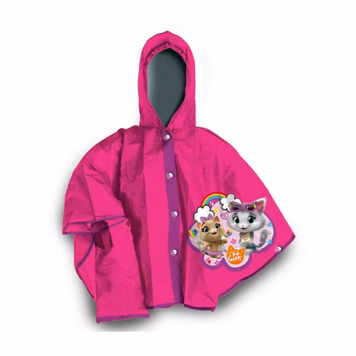 Raincoat Children Raincoat Poncho – Comfortable, Foldable and Waterproof