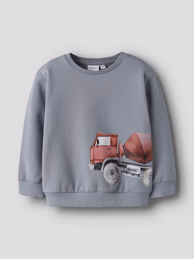 Sweatshirt NMMNARINA LS NREG SWEAT BRU BOX