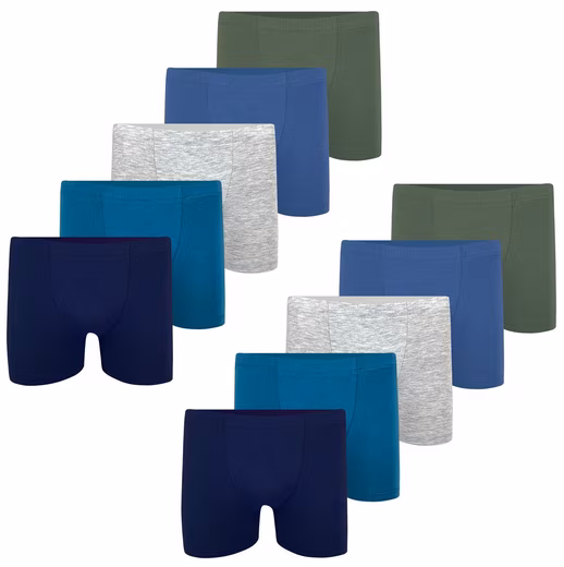 Boxer shorts 10-pack boys' boxer shorts - Basics - 92-170 Set, 10 pieces