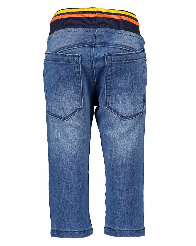 Skinny-fit jeans Blue Seven Unisex Baby Jeans with drawstring - Image 2