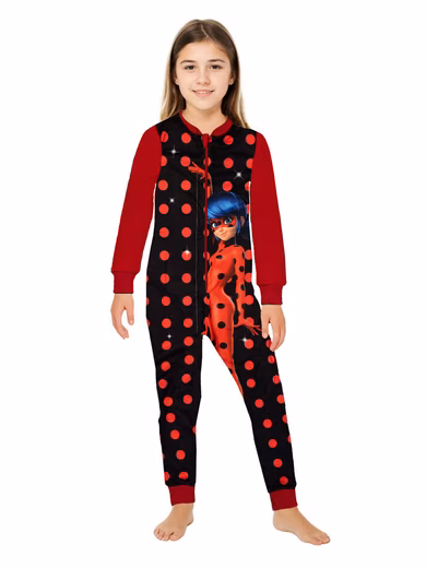 Overalls Miraculous - Ladybug, dots