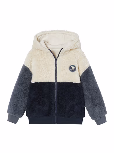Sweat jacket boys teddy fleece jacket with hood