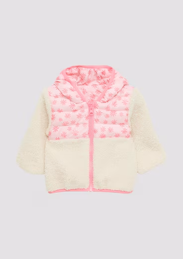 Functional Jacket Outdoor Jacket Lightly padded reversible jacket with quilting and teddy plush