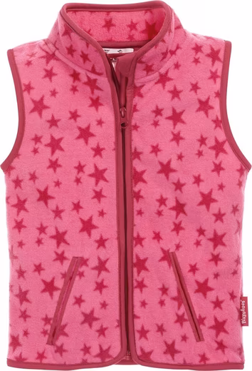 Softshell vest fleece vest stars