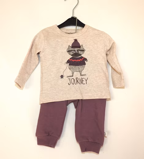 Long-sleeved shirt & pants Journey