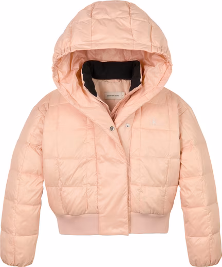 Blouson ARCHIVE GRID PUFFER JACKET for children up to 16 years, with hood