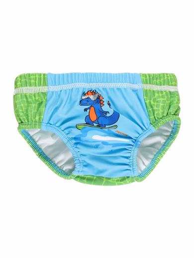 Dino swim trunks 1-pc