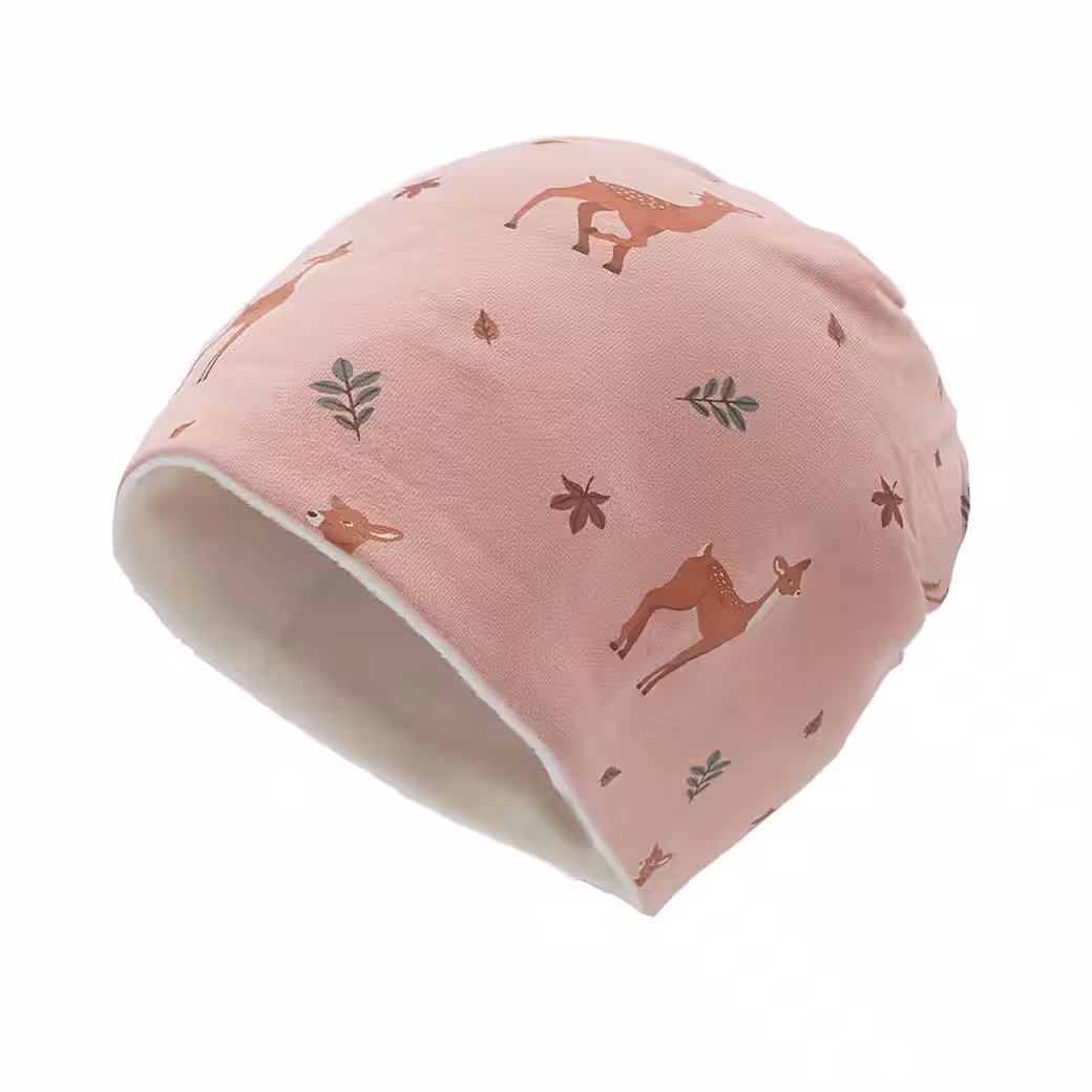 Jersey hat MINI GIRL-Beanie deer fleece lining - Image 2