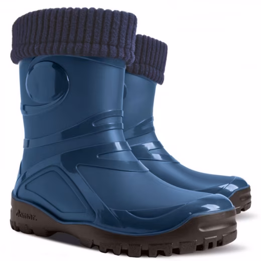 Rubber boots with wool lining YOUNG FUR-2 PVC rubber boots