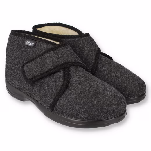 Hedlunda men's felt slippers