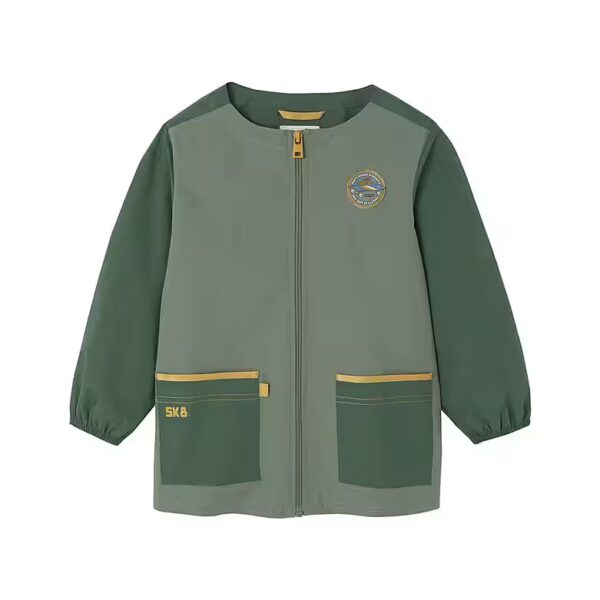 Long-sleeved shirt, boys' painting smock, SKATE ACADEMY