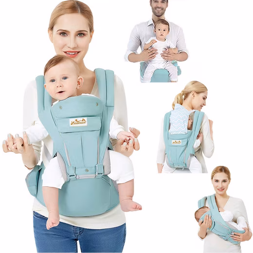Baby carrier, baby sling, baby carrier for newborns from birth Maximum portable weight: 44 lbs